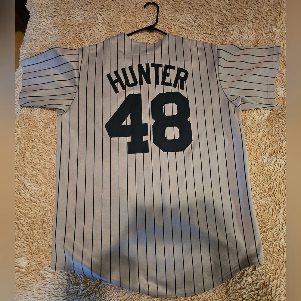 Majestic Baseball Jersey - Minnesota Twins - Size L - Torii Hunter # 48 - Picture 2 of 3